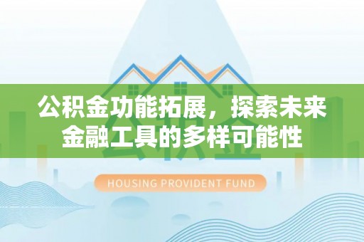 内门公积金功能拓展，探索未来金融工具的多样可能性