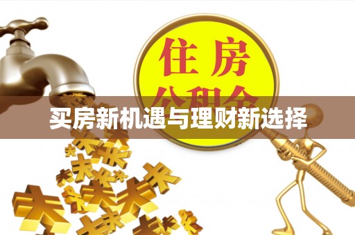 内门买房新机遇与理财新选择