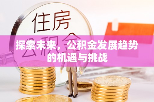 内门探索未来，公积金发展趋势的机遇与挑战
